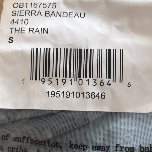 Free People Sierra Mesh Bandeau In the Rain - Picture 6 of 8